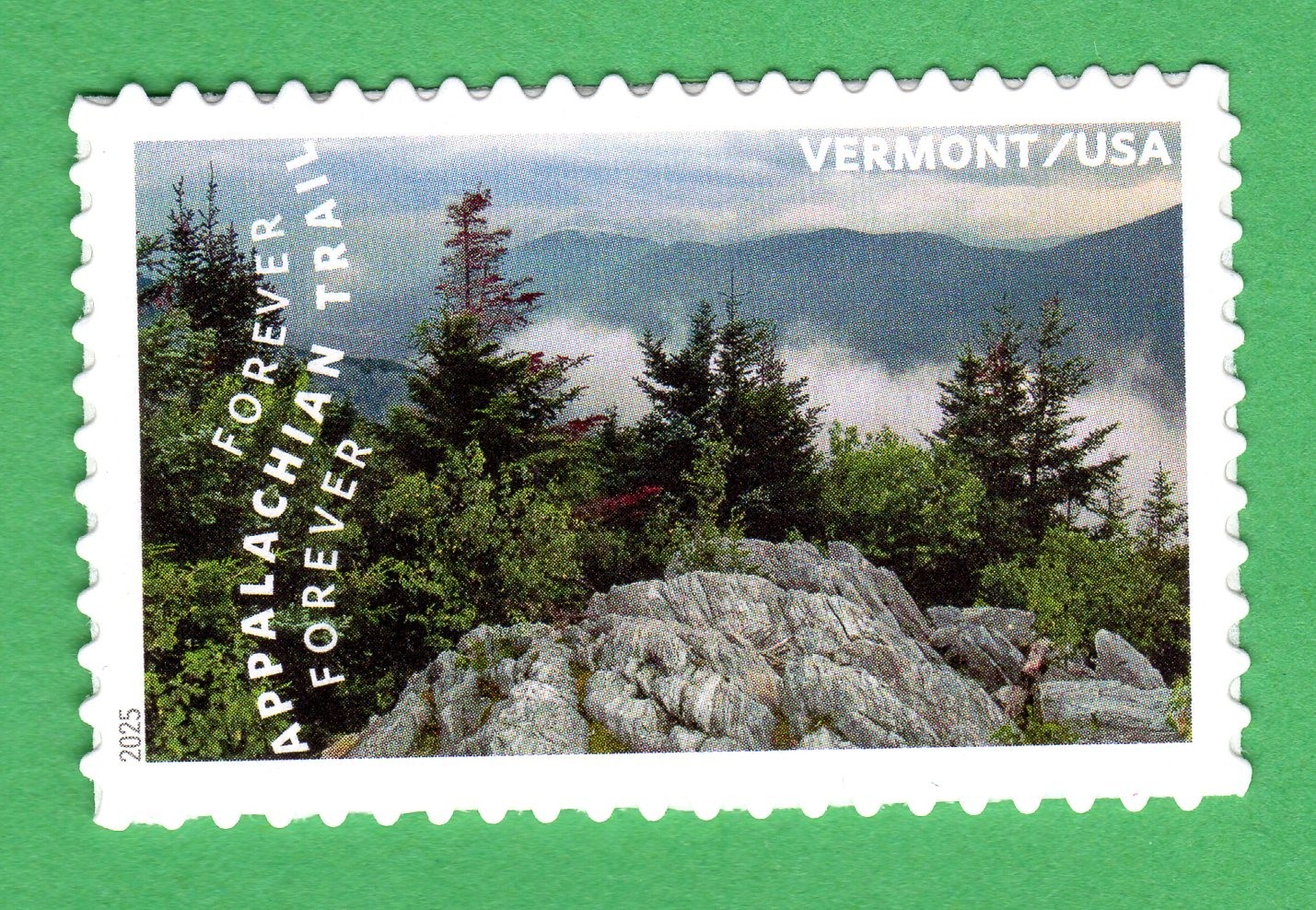 Scott #5960f Appalachian Trail Vermont Single Forever Stamps - MNH