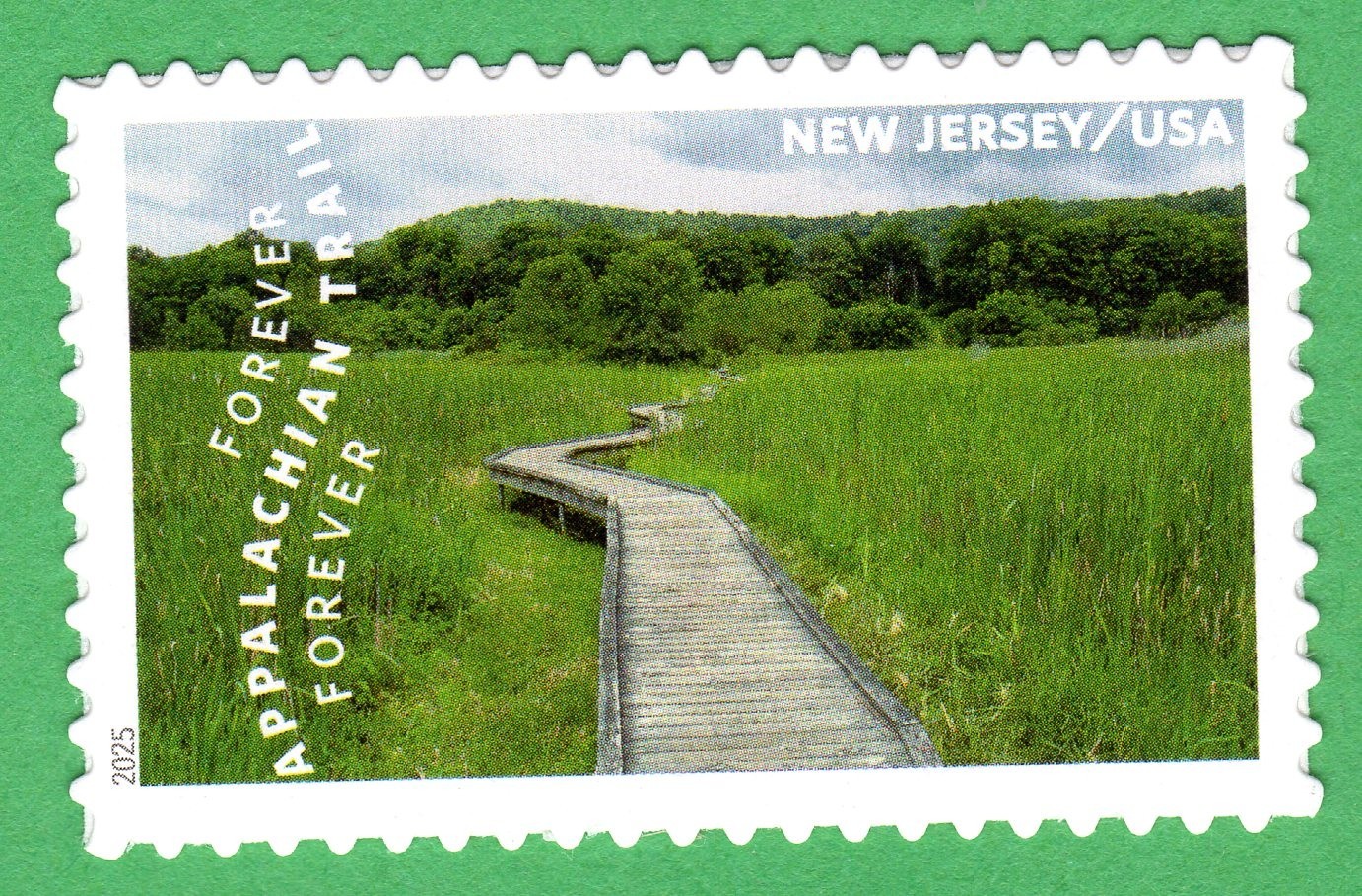 Scott #5960n Appalachian Trail New Jersey Single Forever Stamps - MNH