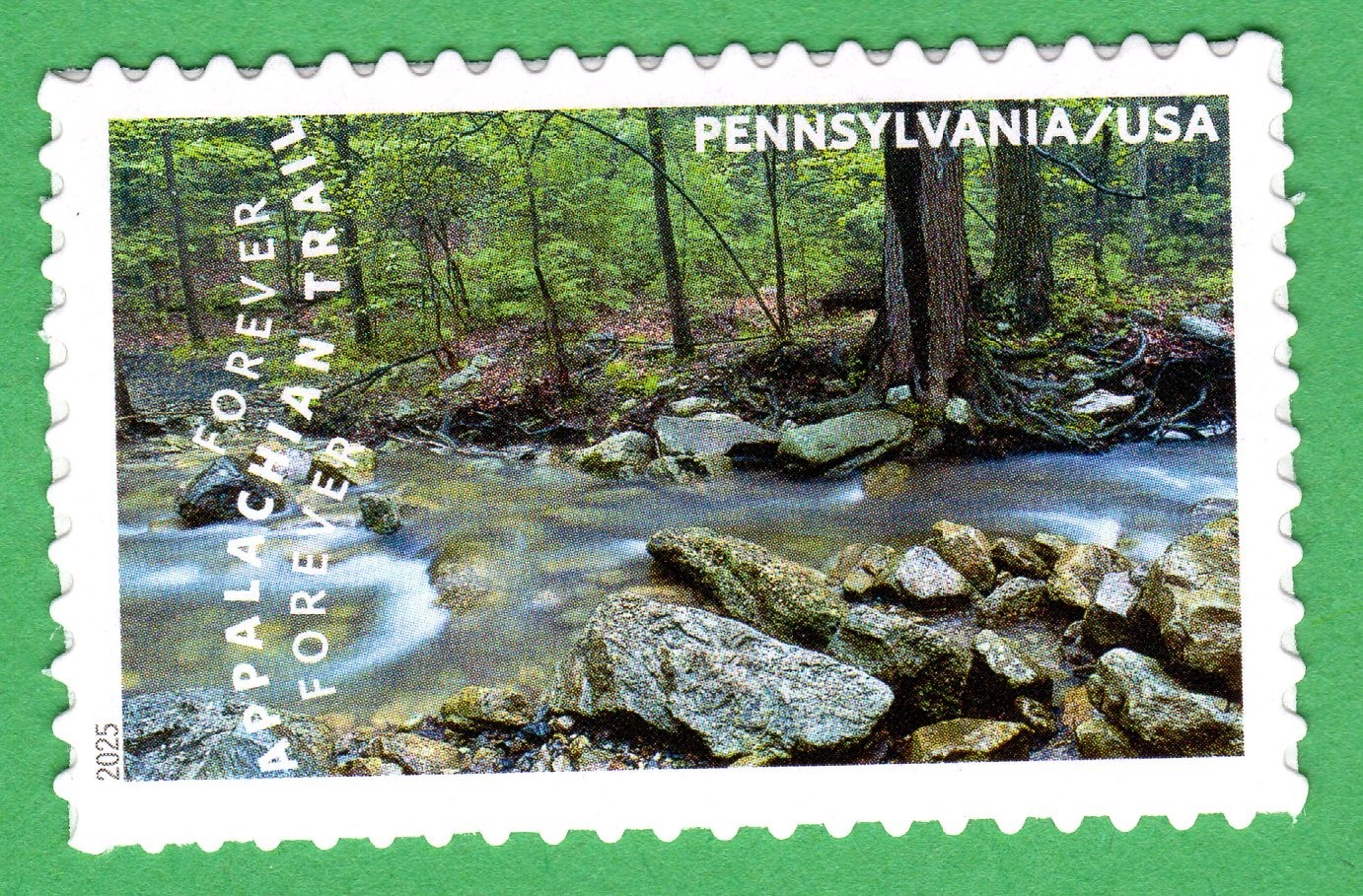 Scott #5960g Appalachian Trail Pennsylvania Single Forever Stamps - MNH