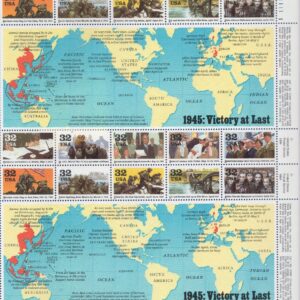 Scott #2981 WW2 1945: Victory At Last Sheet of 20 Stamps - Sealed