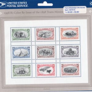 Scott #3209 Trans-Mississippi (Cattle in Storm) Sheet of 9 Stamps - Sealed