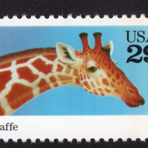 Scott #2705 Giraffe Booklet Single Stamp - MNH