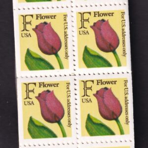 Scott #BK183 (2519a) Tulip Flowers F Rate Booklet of 20 Stamps - MNH P#2222 (C)
