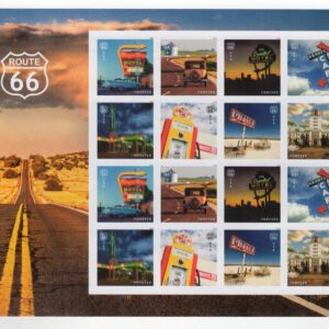 Scott #6074 Route 66 Sheet of 16 Forever Stamps - MNH