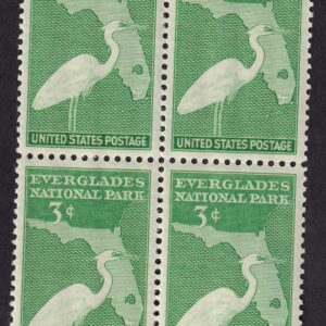 Scott #952 Everglades Florida Block of 4 Stamps - MNH