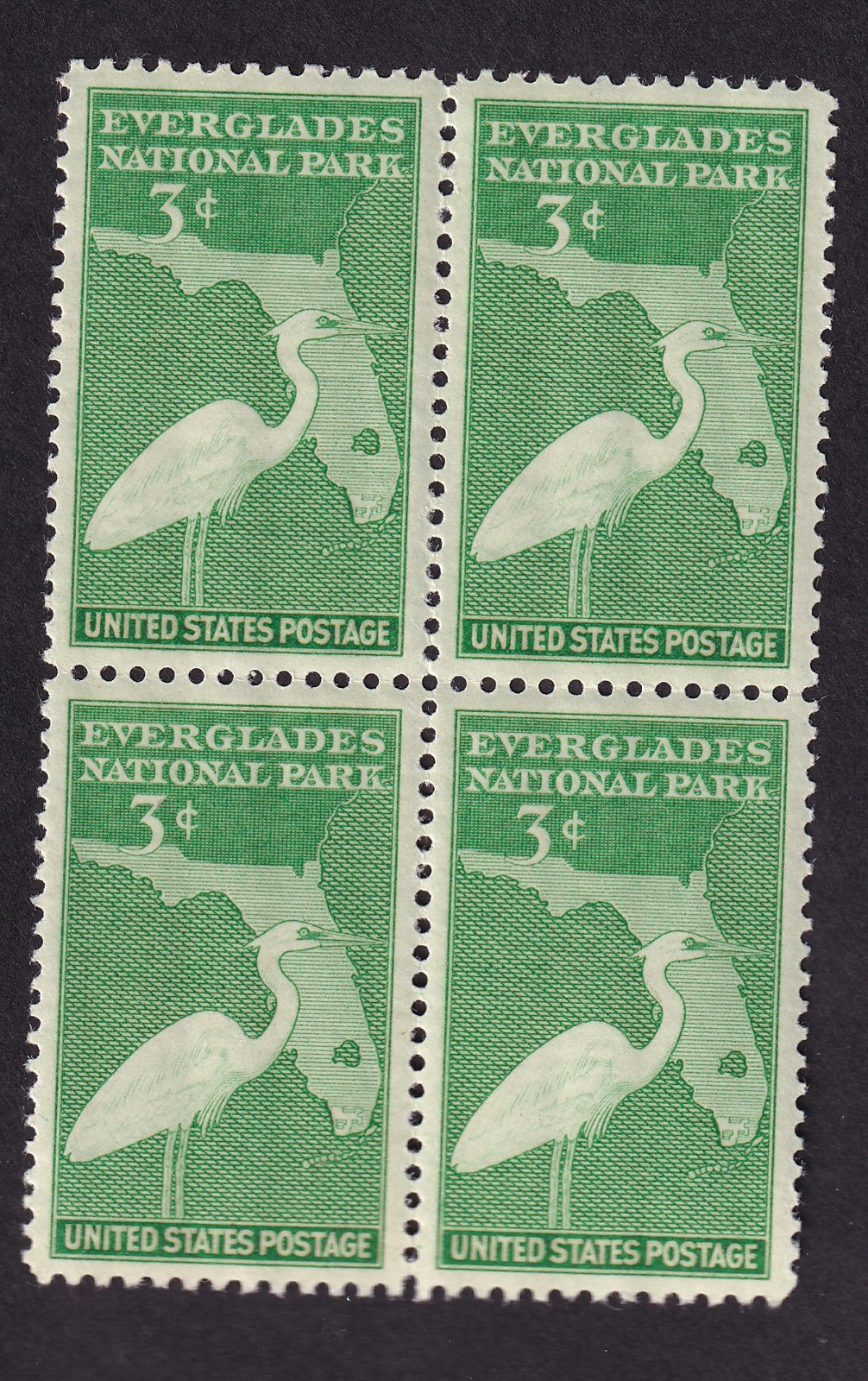 Scott #952 Everglades Florida Block of 4 Stamps - MNH