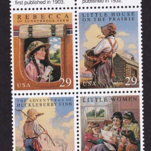 Scott #2788a (2785) Classic Children's Books Block of 4 Stamps - MNH w/descript