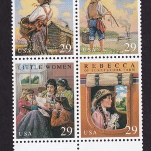 Scott #2788a (2785) Classic Children's Books Block of 4 Stamps - MNH Prairie 1st