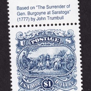 Scott #2590 Saratoga (Benedict Arnold) Singe Stamp - MNH w/Description