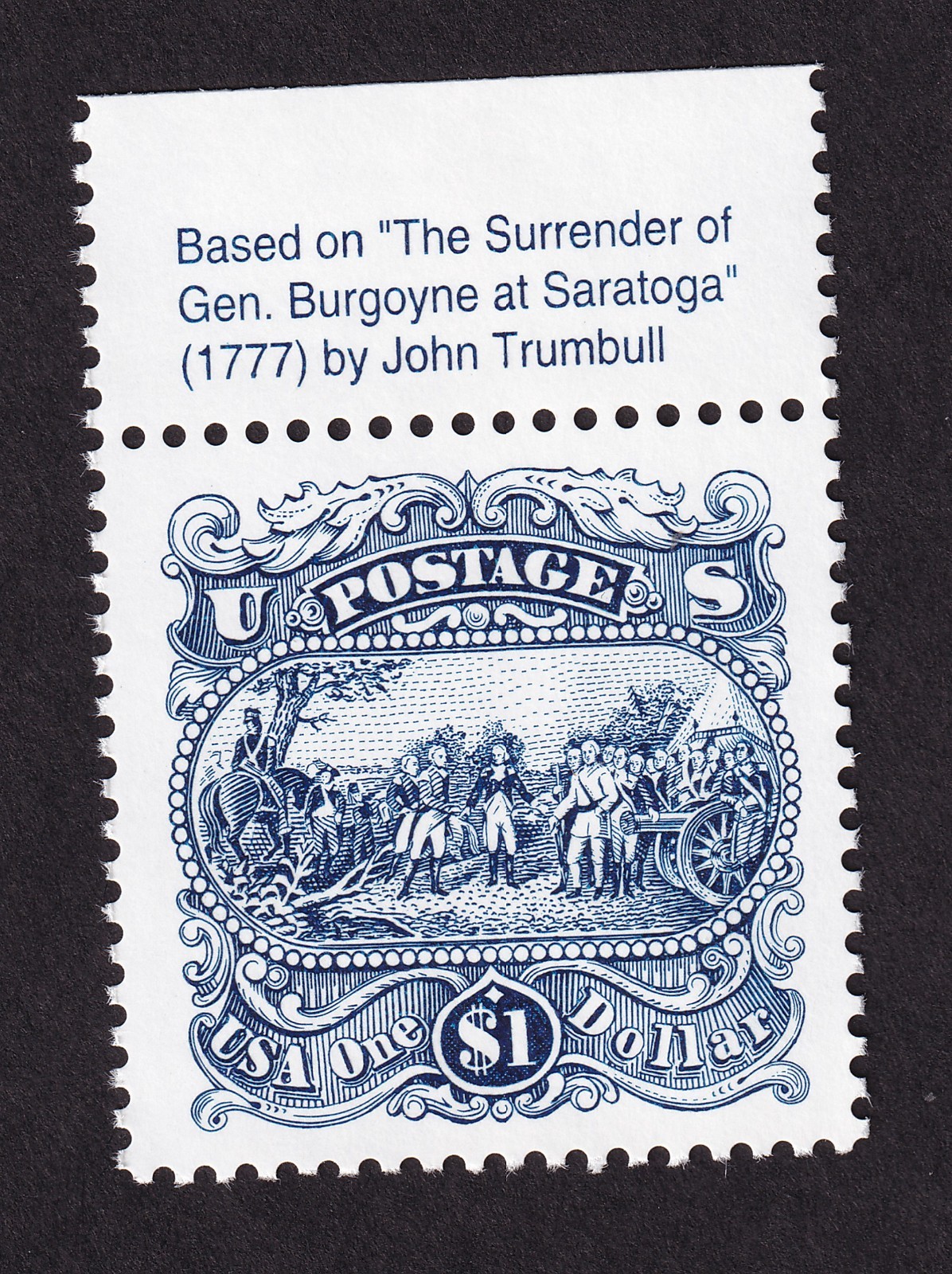 Scott #2590 Saratoga (Benedict Arnold) Singe Stamp - MNH w/Description