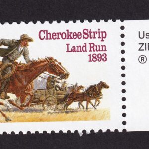 Scott #2754 Cherokee Strip Land Run Zip Single Stamp - MNH