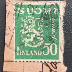 Stamp Europe Finland 1932 Arms of the Republic 50p A26 sc 164