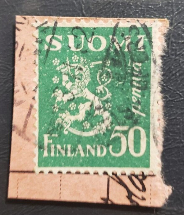 Stamp Europe Finland 1932 Arms of the Republic 50p A26 sc 164