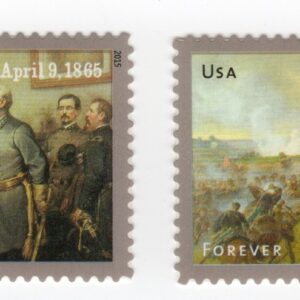 Scott #4981a (4980) 1865 Civil War Set of Single Forever Stamps - MNH