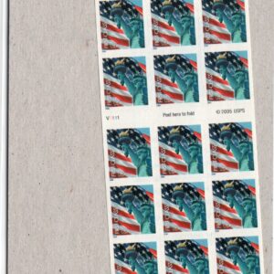 Scott #3975a Statue of Liberty & Flag Booklet of 18 Stamps - Sealed