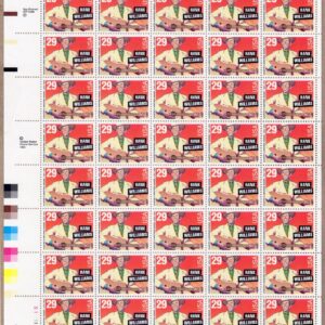 Scott #2723A Hank Williams Sheet of 50 Stamps - MNH LL #3