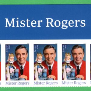 Scott #6097 Mister Rogers Title Block of 5 Forever Stamps - MNH