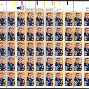 Scott #2550 Cole Porter Full Sheet of 50 Stamps - MNH P#A11111 UL