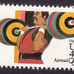 Scott #c108 Weight Lifting Airmail Single Stamp - MNH