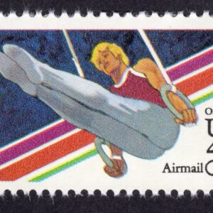 Scott #c106 Gymnastics Still Rings Airmail Single Stamp - MNH