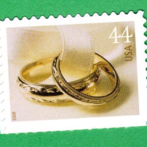 Scott #4397 Wedding Rings Single Stamp - MNH