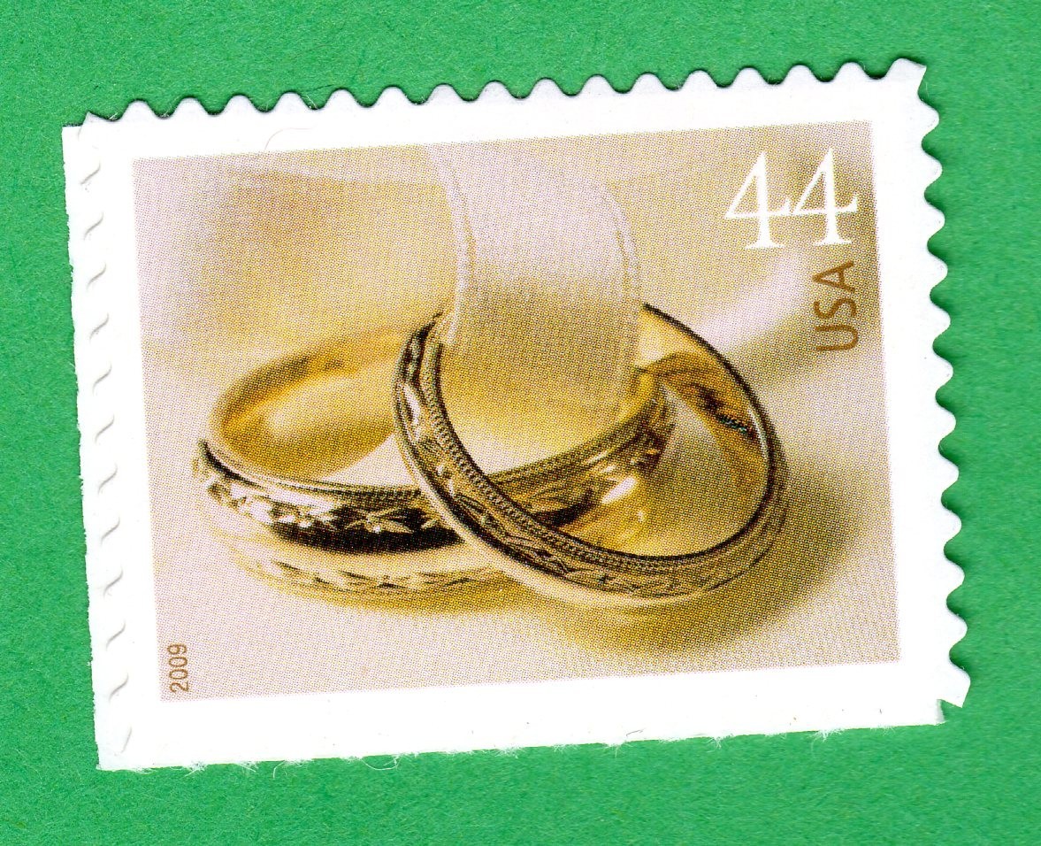 Scott #4397 Wedding Rings Single Stamp - MNH