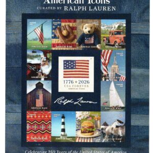 Scott #6106 American Icons Sheet of 13 Forever Stamps - MNH