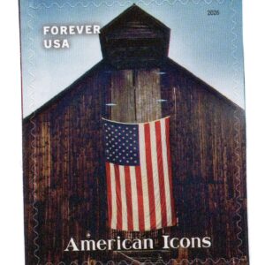 Scott #6106 American Icons Flag on Barn Single Forever Stamp - MNH