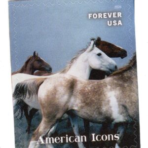 Scott #6106 American Icons Horses Single Forever Stamp - MNH