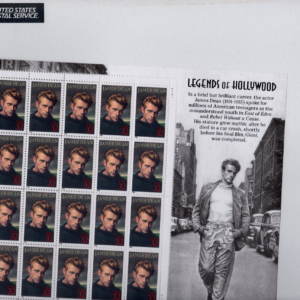 Scott #3082 JAMES DEAN Sheet of 20 Stamps - Sealed White