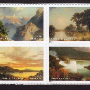 Scott #4917-4920 Hudson River School Booklet Block of 4 Stamps - MNH #1