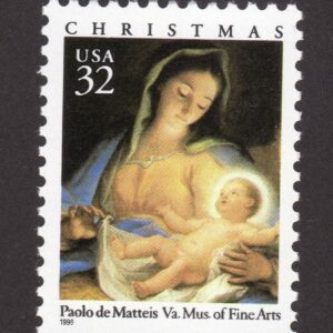 Scott #3107 Madonna and Child Single Stamp - MNH