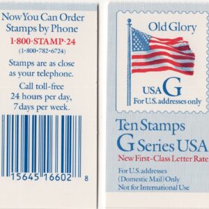 Scott #BK219 (2883a) Flag Booklet of 10 Stamps - MNH