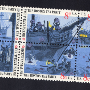 Scott #1480-1483a Boston Tea Party Block of 6 Stamps - MNH
