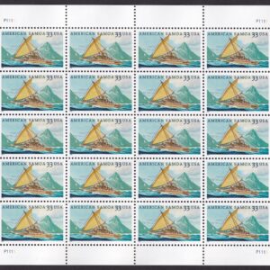 Scott #3389 American Samoa Sheet of 20 Stamps - MNH