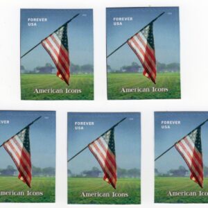 Scott #6106 American Icons Flag and Field (Farm) (5) Five Forever Stamps - MNH