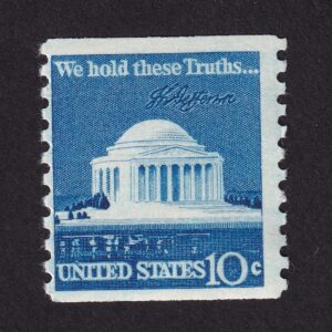 Scott #1520 Jefferson Memorial and Signature Single Stamp- MNH #3