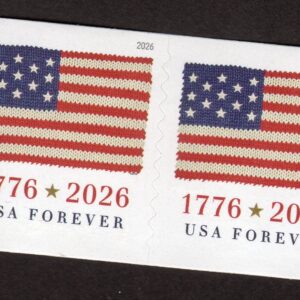 Scott #6108 1776 Flag Coil Pair of Stamps - MNH APU