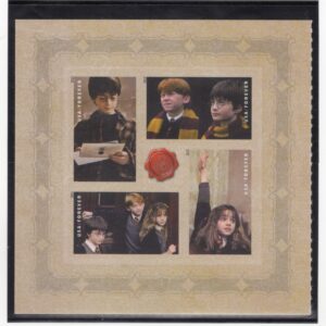 Scott #4828a (4825) Harry Potter Booklet Pane of 4 Stamps - MNH w/mount