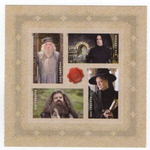 Scott #4836a (4833) Harry Potter Booklet Pane of 4 Stamps - MNH