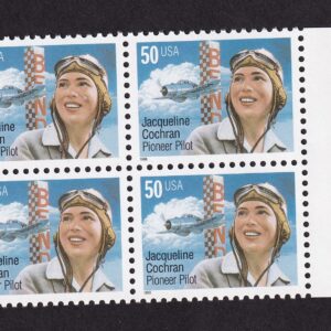 Scott #3066 Jacqueline Cochran Block of 4 Stamps- MNH