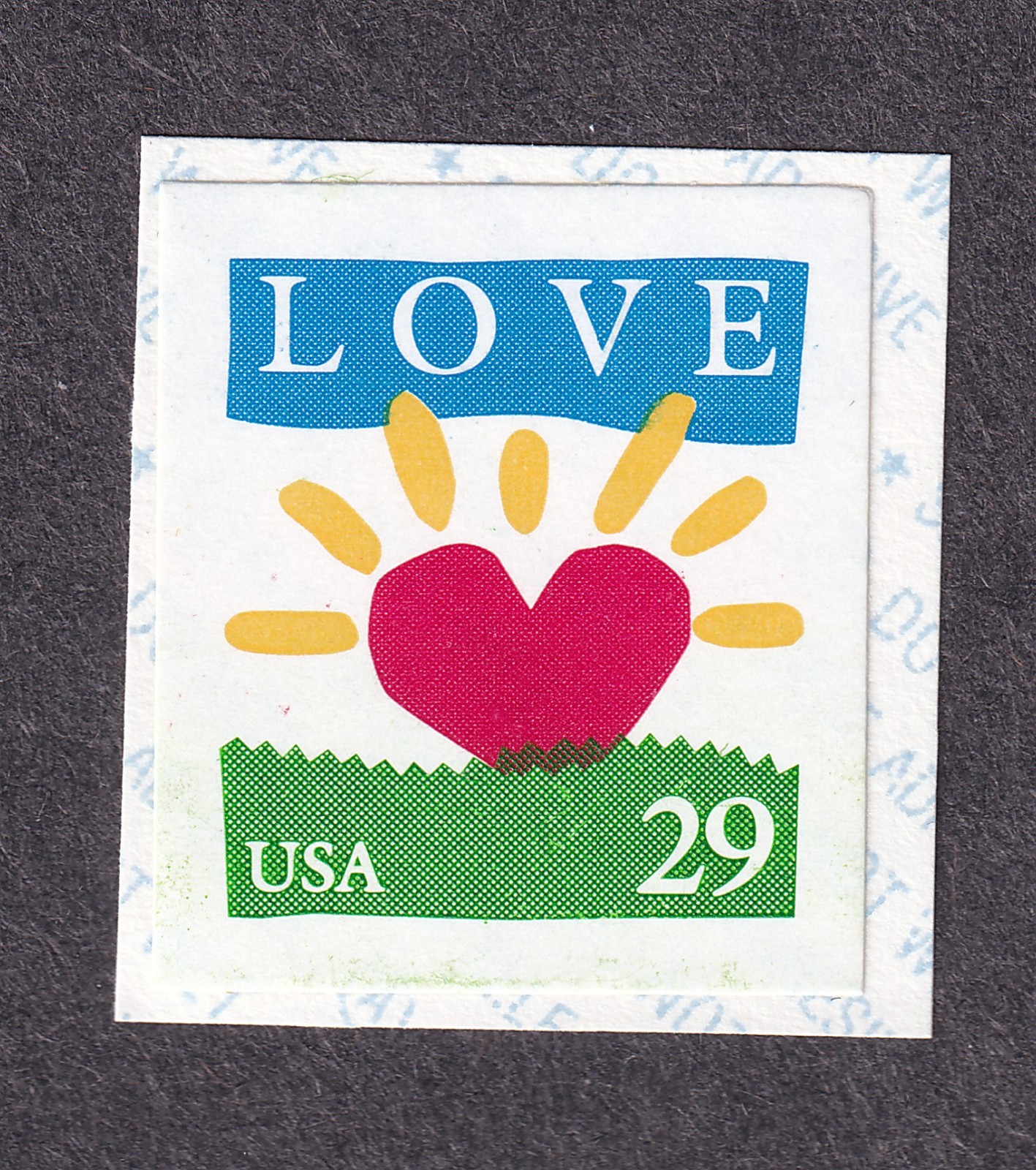 Scott #2813b Love Sun Heart Coil Single Stamp - MNH