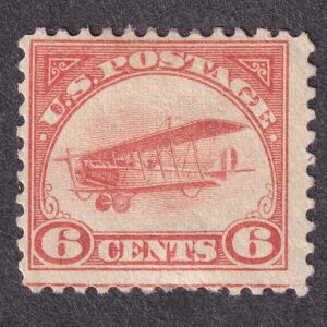 Scott #c1 Curtiss Jenny Airmail Single Stamp - Mint Hinged