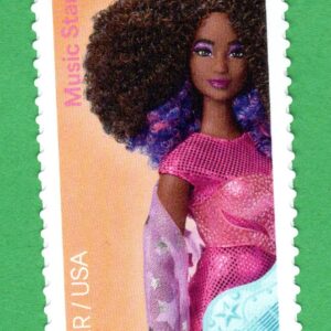 Scott #6115j Barbie You Can Be Anything Music Star Single Forever Stamp