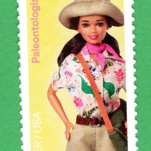 Scott #6115e Barbie You Can Be Anything Paleontologist Single Forever Stamp