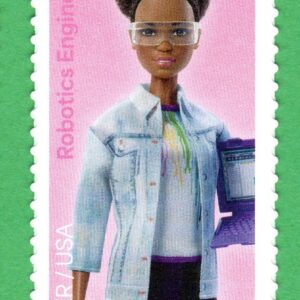 Scott #6115g Barbie You Can Be Anything Robotics Engineer Single Forever Stamp