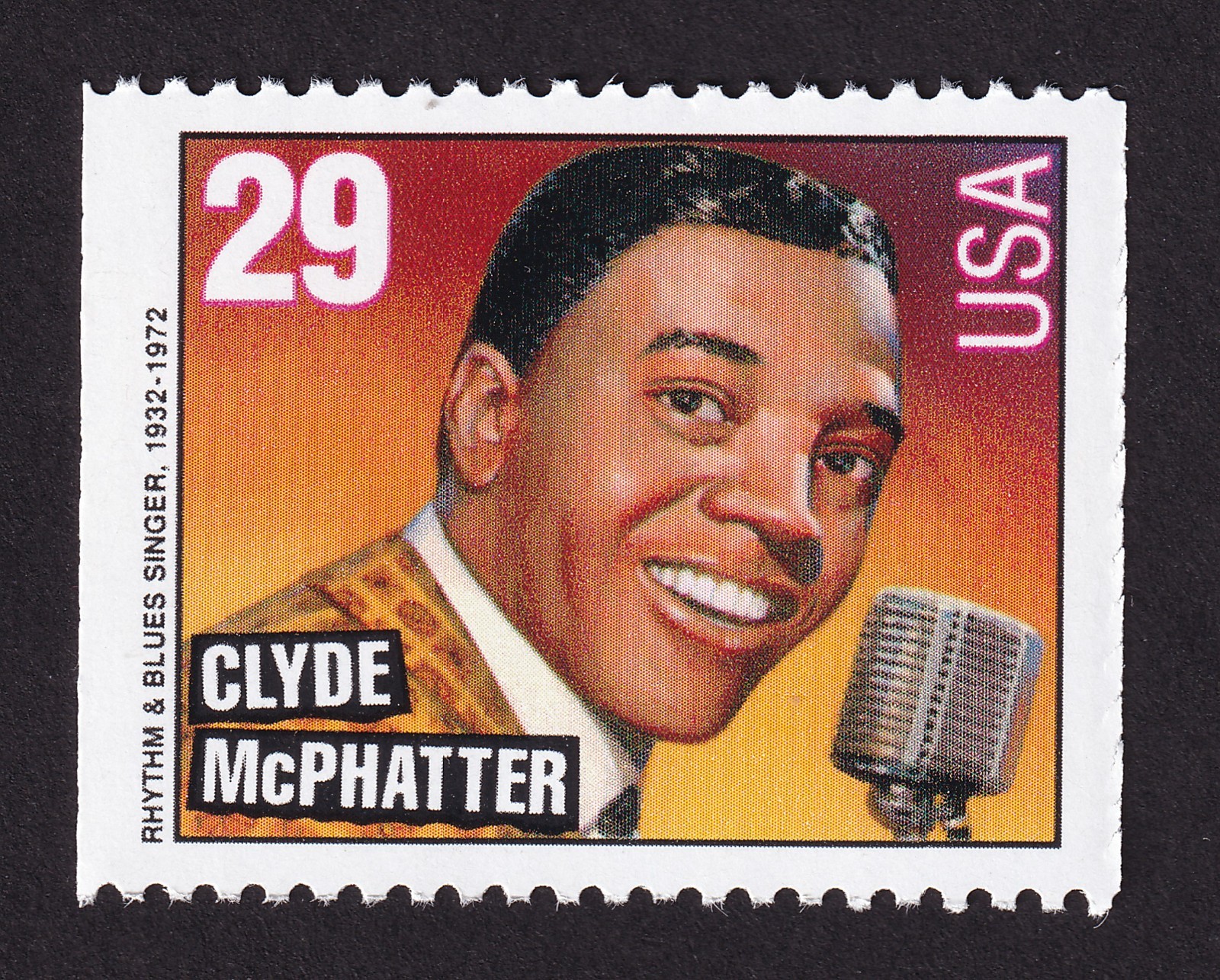 Scott #2733 Clyde McPhatter Booklet Single Stamp - MNH