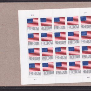 Scott #5787 Freedom Flag Sheet of 20 Forever Stamps - Sealed