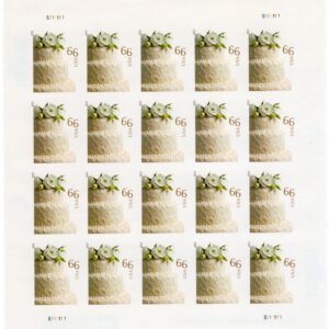 Scott #4735 Wedding Cake (Love) 66¢ Sheet of 20 Stamps - MNH