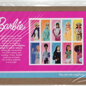 Scott #6115 Barbie You Can Be Anything Sheet of 10 Stamps - Sealed